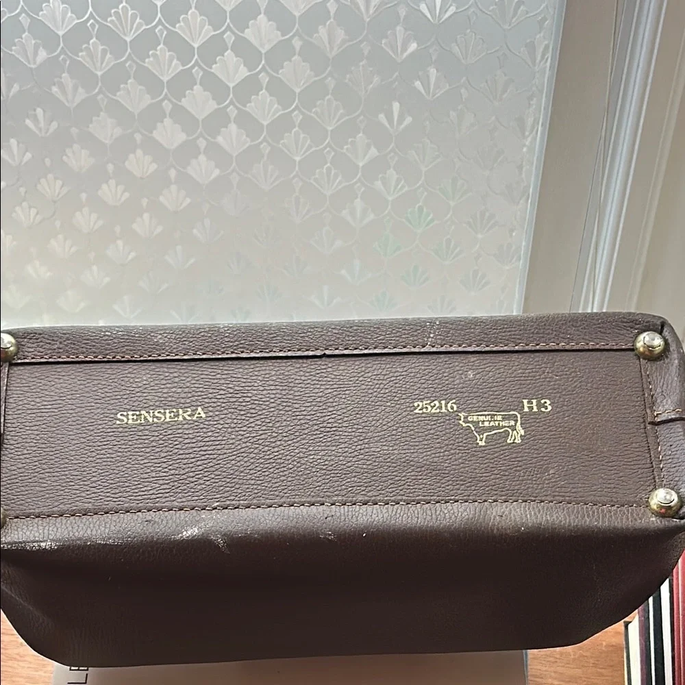 Vintage Brown Leather Apothecary Doctors Men's Bag